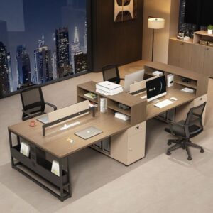 Solid Wood Workspace Table – O2Designer
