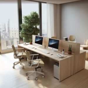 O2Designer Wooden Workspace Chair & Desk
