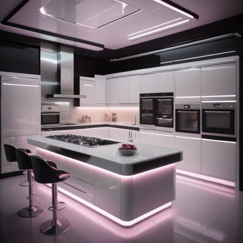 O2Designer Premium Kitchen Design with Ultra Modern Luxury Look