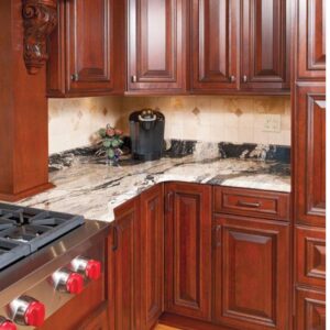 O2Designer Custom Wood Kitchen with Luxury Vibes