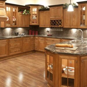 O2Designer Timeless Kitchen Style in Pure Wood