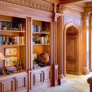 Modern Solid Wood House Interiors by O2Designer