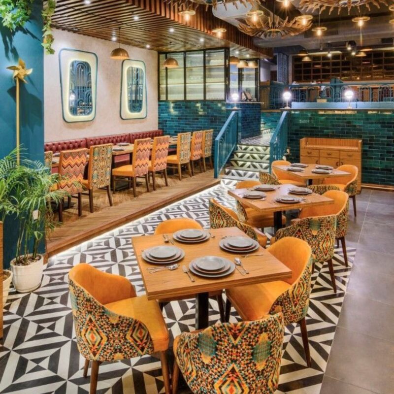 O2Designer Custom Wood Café Furniture