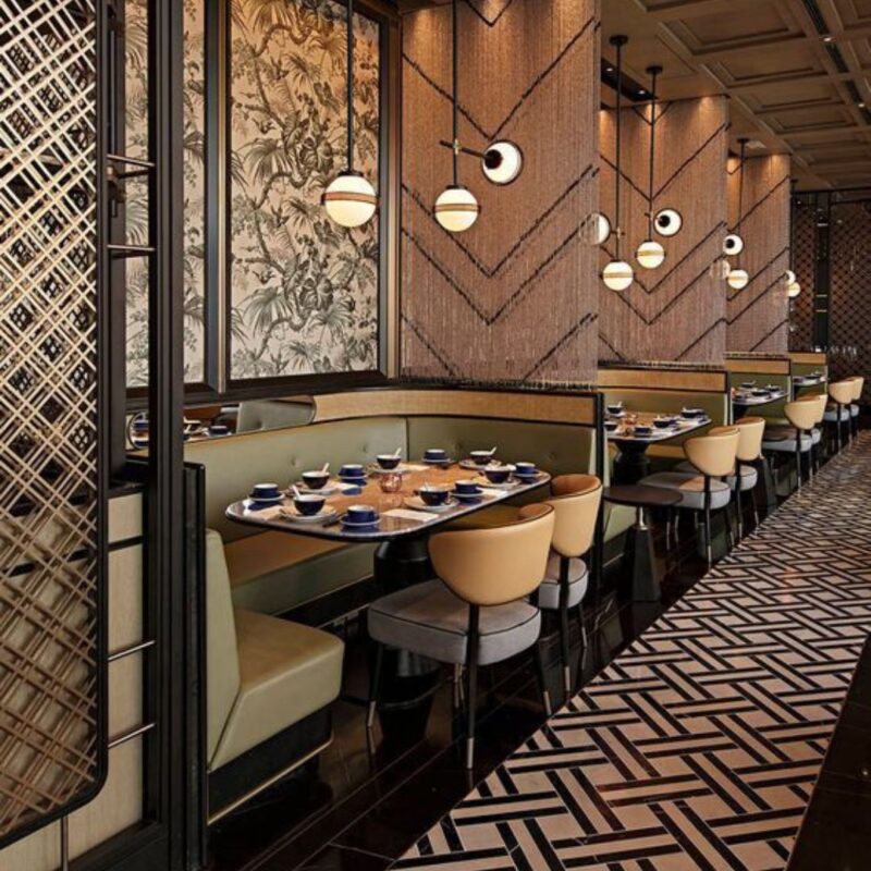 Elegant Restaurant Interiors – O2Designer
